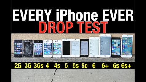 iphone 6 vs 5 drop test|iPhone 6 Plus vs 6 vs 5S vs 5C vs 5 vs 4S vs 4 vs 3GS vs 3G vs .